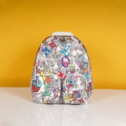 M21846 Character Premium Unisex Backpack With Dust Bag (White - 679)