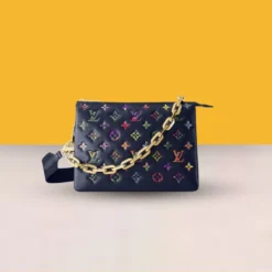 LV Coussin Bag With OG Box & Dust Bag (Black - 896)