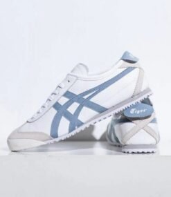 Branded Tiger Sneakers Mexico 66 White Blue Ice